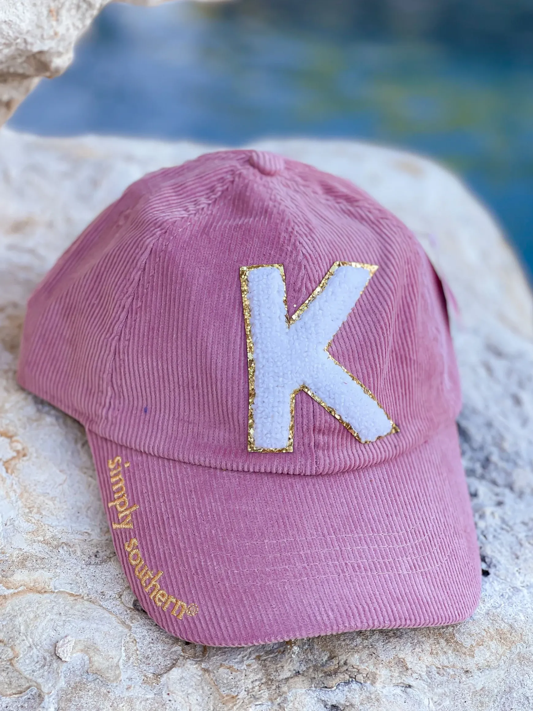 Initial Patch Hat by Simply Southern