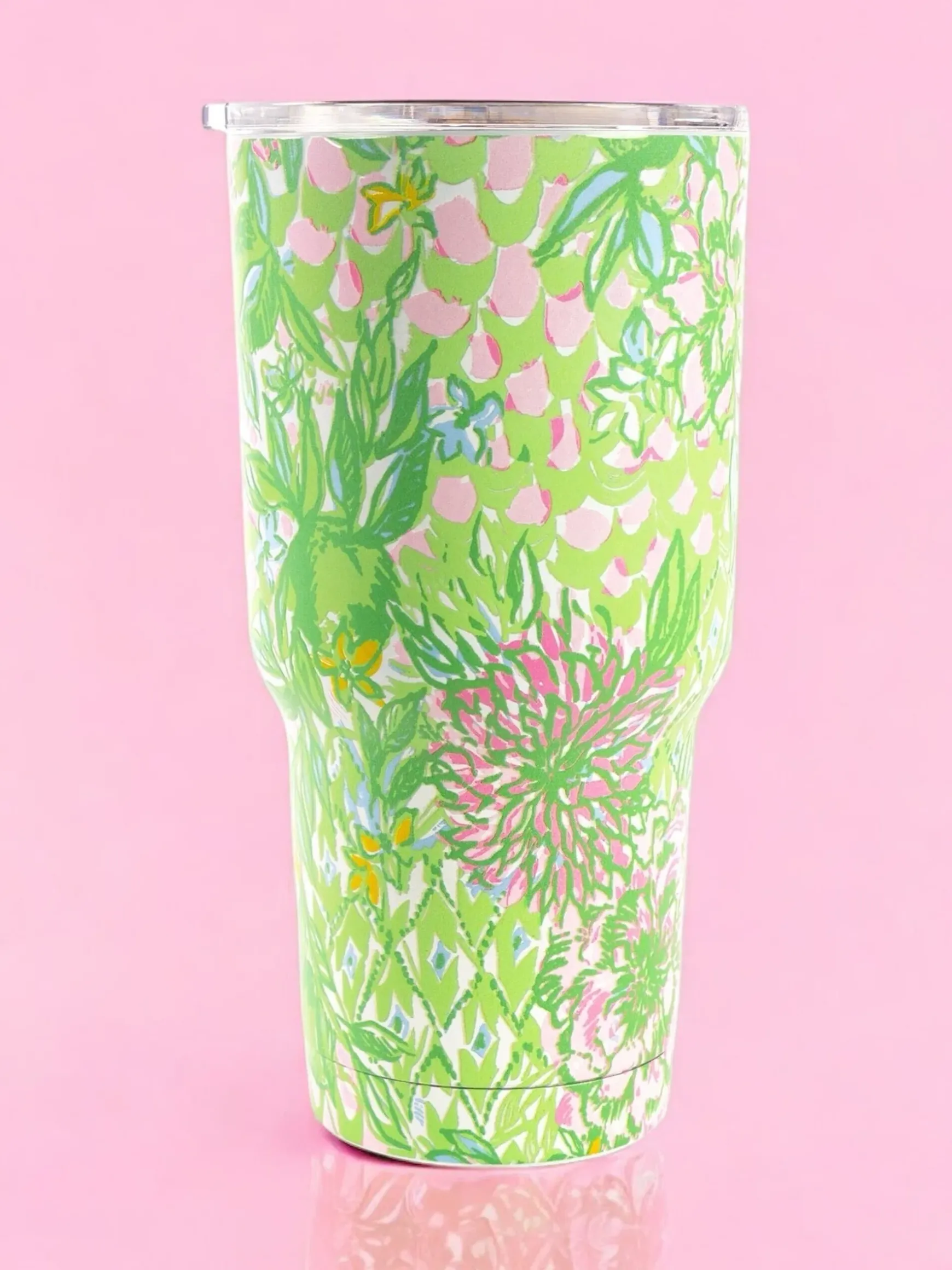 Insulated Tumbler by Lilly Pulitzer - Lime Feeling Good