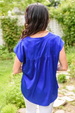 Isn't it Ironic Shirt in Blue