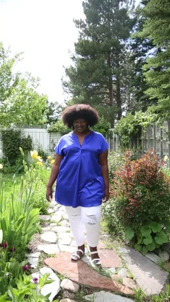 Isn't it Ironic Shirt in Blue