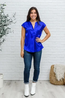 Isn't it Ironic Shirt in Blue