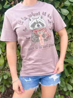 'It Is What It Is' Front Print Short Sleeve Tee by Simply Southern