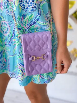 Jelly Mini Crossbody Bag - Purple