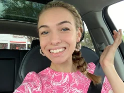 Jody Pearl Cluster Hoop Earrings - Silver