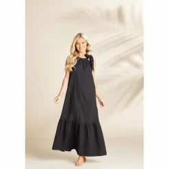 Julip Maxi Dress by Mud Pie - Black
