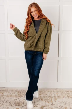 Jungle Explorer Quilted Zip Up Jacket