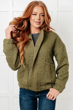 Jungle Explorer Quilted Zip Up Jacket