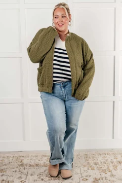 Jungle Explorer Quilted Zip Up Jacket