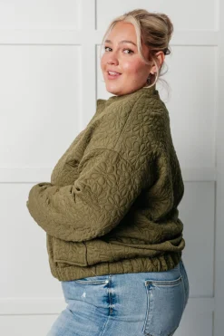 Jungle Explorer Quilted Zip Up Jacket