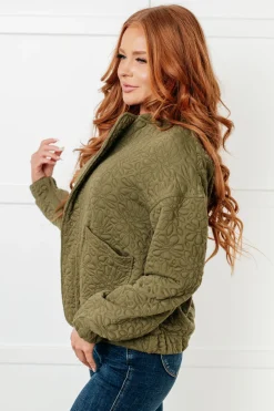 Jungle Explorer Quilted Zip Up Jacket