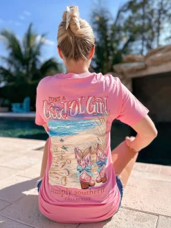 'Just A Good Ol Girl' Short Sleeve Tee by Simply Southern