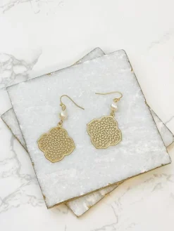 Karisa Freshwater Pearl Dangles - 2 Colors Available