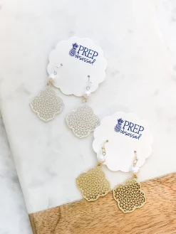 Karisa Freshwater Pearl Dangles - 2 Colors Available