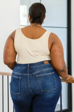 Keep Me Around Bodysuit in Beige