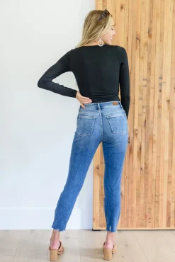 Kyla Destroyed Hi Waist Relaxed Fit by Judy Blue