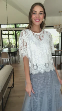 Lace of My Heart Top