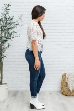 Lace of My Heart Top