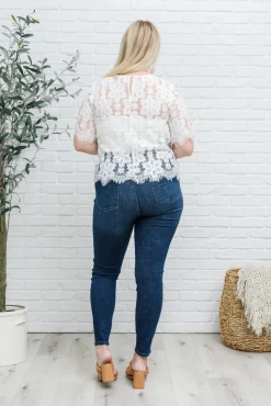 Lace of My Heart Top