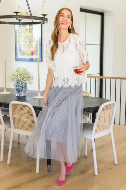 Lace of My Heart Top