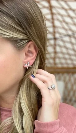 Lacrosse Signature Enamel Studs by Prep Obsessed