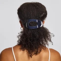 Large Flat Cloud Clip - Blue Orchid