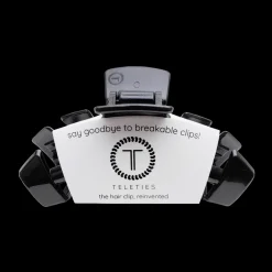 Large Teleties Claw Clip - Jet Black