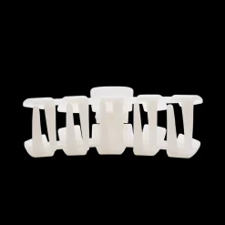 Large Teleties Claw Clip - Coconut White