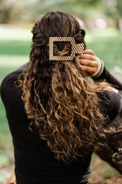 Large Teleties Flat Square Clip - Gone Glamping