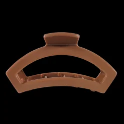 Large Teleties Open Claw Clip - Caramel
