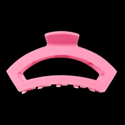 Large Teleties Open Claw Clip - Peonies Please