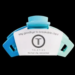 Large Teleties Open Claw Clip - Poolside