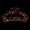 Large Teleties Open Claw Clip - Tortoise