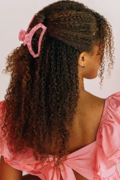 Large Teleties Open Claw Clip - Wrapped in Ribbons