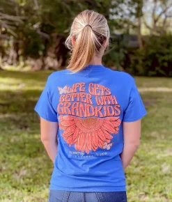 'Life Gets Better With Grandkids' Short Sleeve Tee by Simply Southern