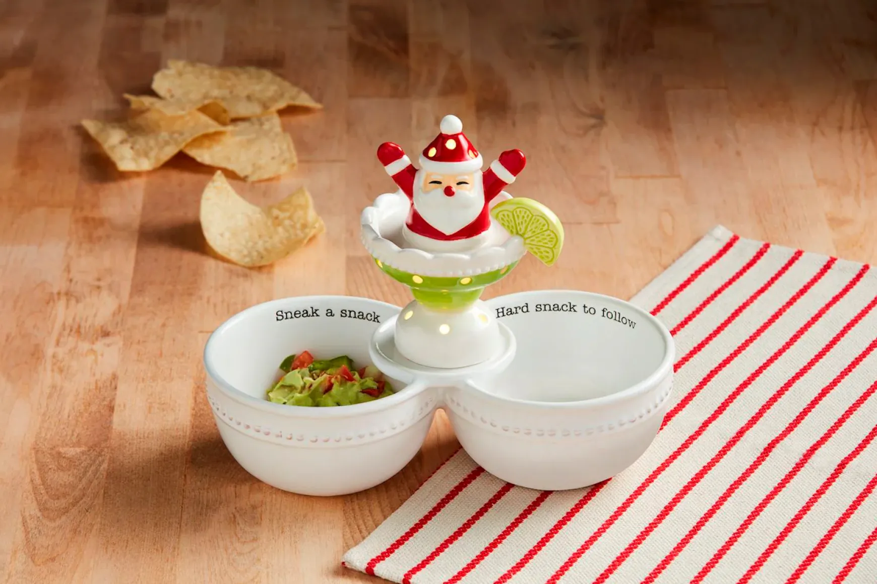 Light-Up Santa Margarita Sitter by Mud Pie