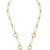 Lilah Multi-Charm Collector Necklace Base in Shiny Gold by Canvas