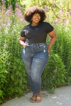 Lily Hi-Waisted Tummy Control Jeans by Judy Blue