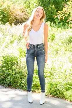 Lily Hi-Waisted Tummy Control Jeans by Judy Blue