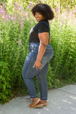 Lily Hi-Waisted Tummy Control Jeans by Judy Blue