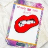 Lips Tote Bag Charm by Simply Southern