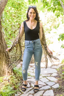 Live to Love Deep V Bodysuit