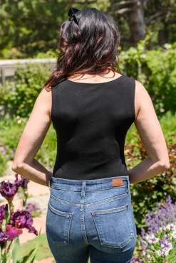 Live to Love Deep V Bodysuit