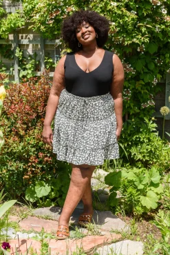 Live to Love Deep V Bodysuit