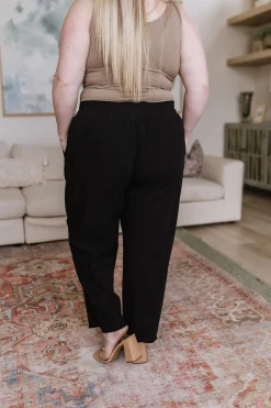 Love Me Dearly High Waisted Pants in Black