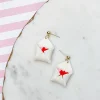 Love Notes Clay Dangle Earrings