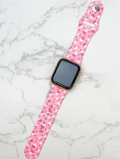 Love Potion Printed Silicone Smart Watch Band