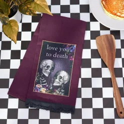 'Love You To Death' Kitchen Towel