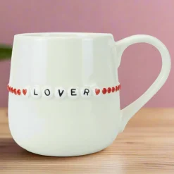 'Lover' Friendship Bracelet Coffee Mug