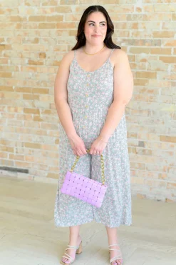 Lucky In Love Floral Jumpsuit - 4/3