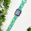 Lucky Scene Print Silicone Smart Watch Band - M/L
